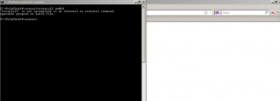 Command Prompt Compile error message